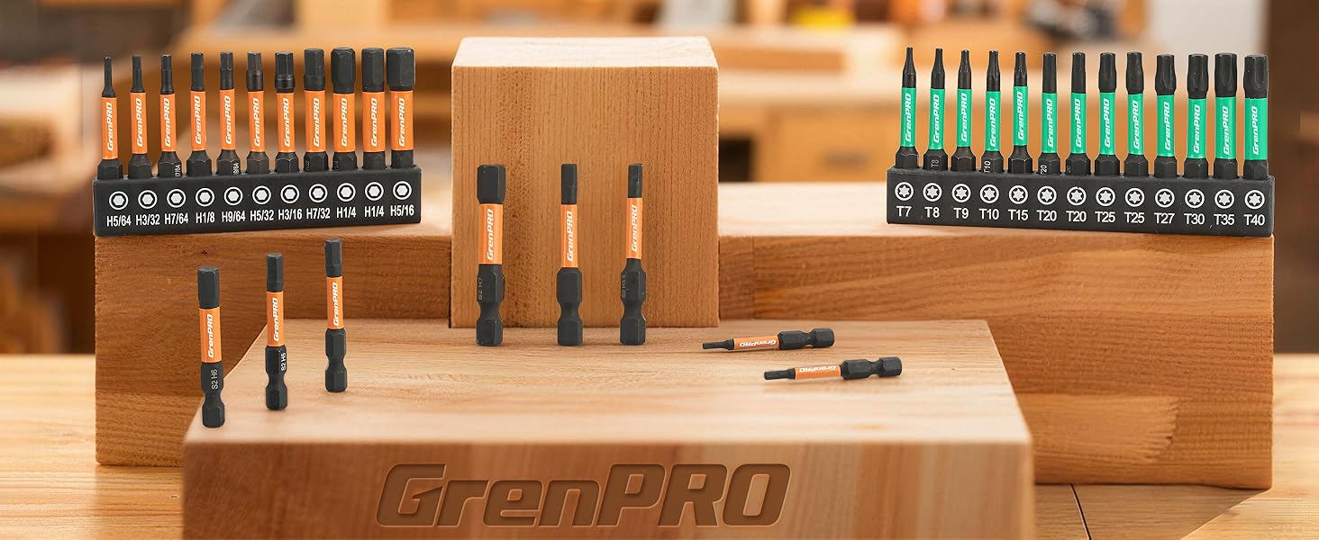 Impact Screwdriver Bits Set