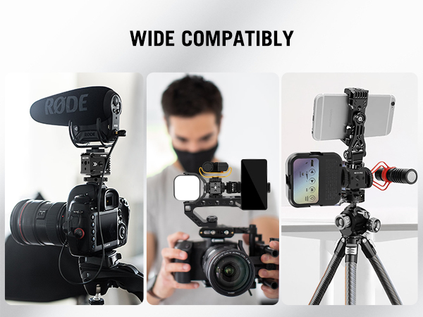 led light cold shoe mount