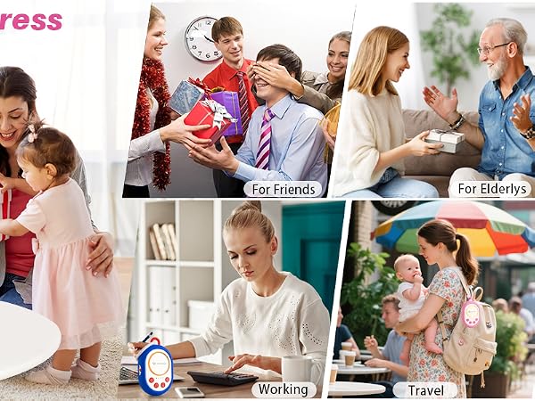 Portable White Noise Sleep Sound Machine for Home and Travel