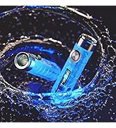 RovyVon Aurora A7 G4 Keychain Flashlight, USB C Rechargeable Max 650 High Lumen Flashlight Super ...
