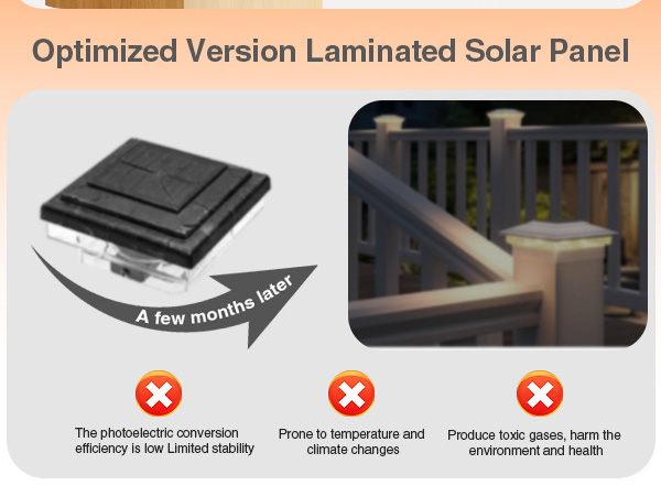 solar fence post lights