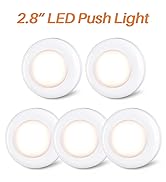 Tap lights, Push Lights, Touch Lights, Puck Lights, 4 LED Closet Lights, Night Lights, STAR-SPANGLED