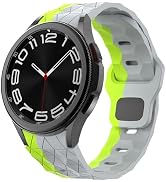 Rugged No Gap Band Compatible with Samsung Galaxy Watch 7 FE 4 5 6 Band 44mm 40mm/Galaxy Watch 6 ...