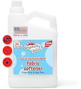 Originally Yellow Plant Based Fabric Softener | Fragrance &amp; Dye-Free Laundry Softener Helps Remov...