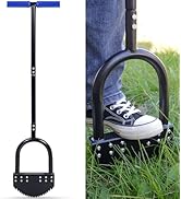 CKLT Edger Lawn Tool 41in Border Edger with Spring Steel Blade Long Rubber Handle Wide Footplate ...