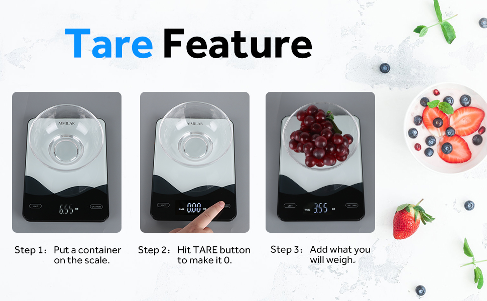 kitchen scales for food