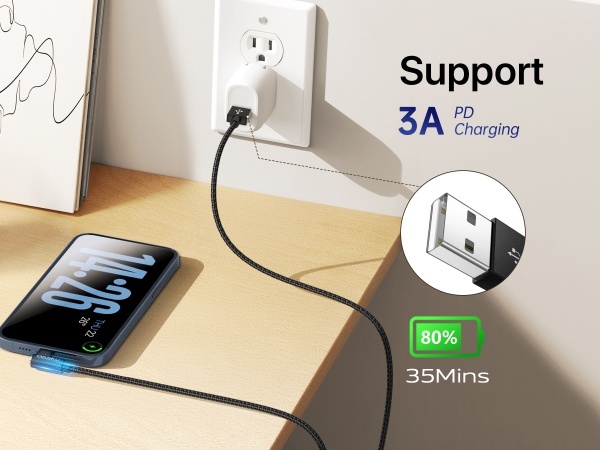 90 degree usb c cable