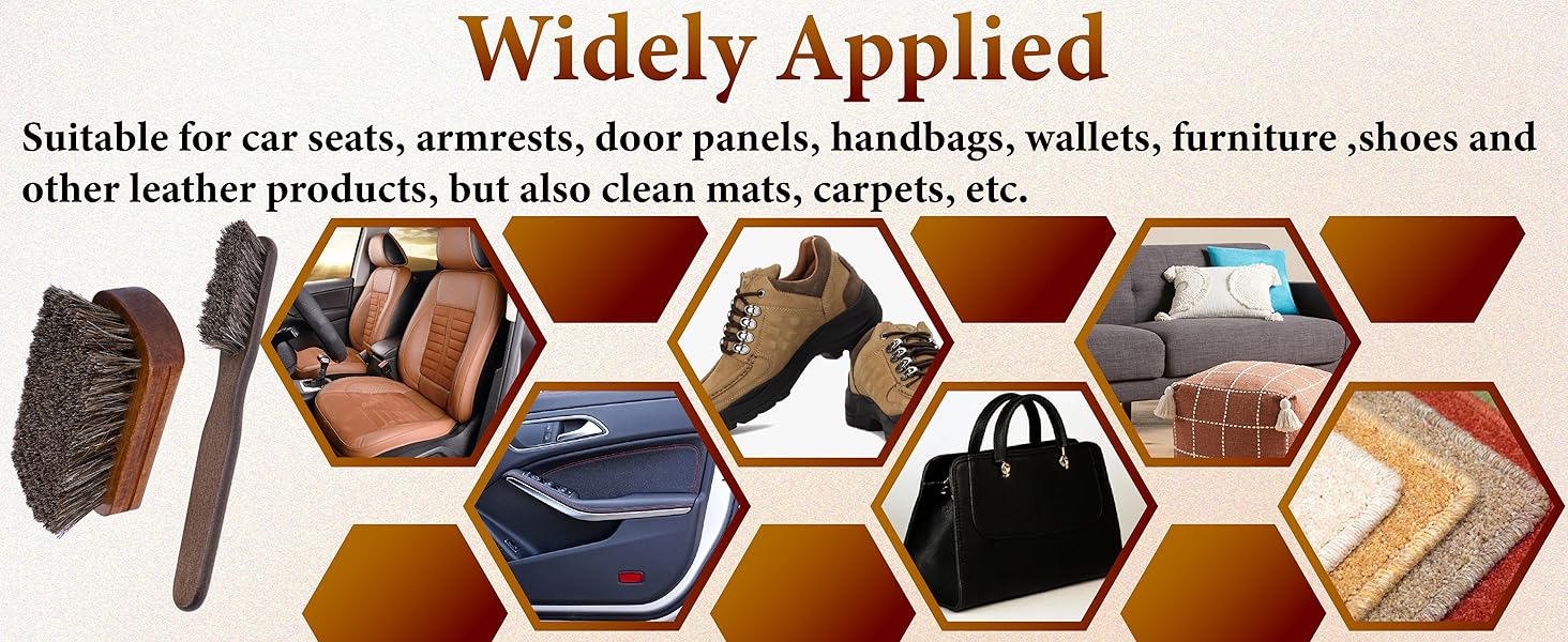 Leather Brush Car Detailing