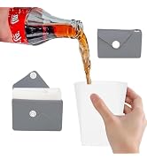 Rqfvy Silicone Collapsible Travel Cup, Foldable Water Cup with Card Bag - Portable Leak-Proof Reu...