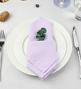 cloth napkins 006 lavnder