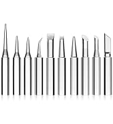 Soldering Iron Tips Kit, 10 Pieces (4X B Si 2.4D I LB S3 5C. 3.2D K), Assorted Sizes and Shapes