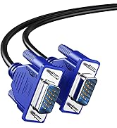 VGA to VGA Monitor Cable 5 Feet Male to Male Cord 1080P Full HD High Resolution for TV Computer P...