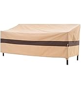 WJ-X3 3-Seater Outdoor Sofa Cover, Heavy Duty Patio Sofa Cover, Outdoor Couch Cover Waterproof, H...