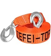 ZEFEI-TOP Nylon Tow Strap with Hooks 2