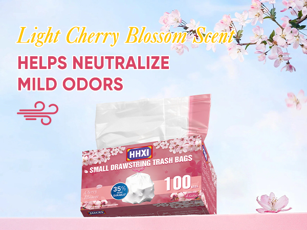 LIGHT CHERRY BLOSSOM SCENT; HELPS NEUTRALIZE MILD ODORS