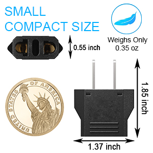 european plug adapter to usa converter