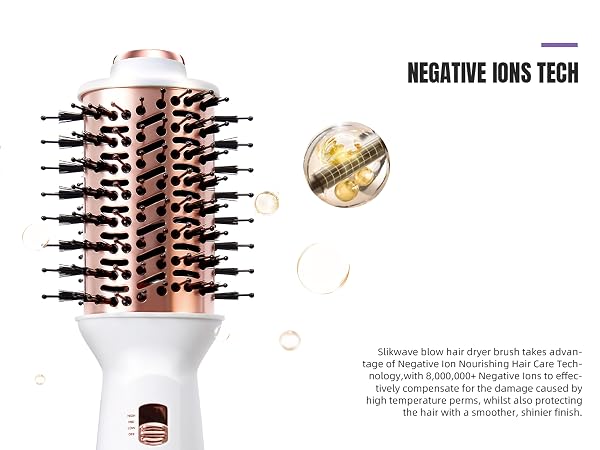 hot air hair dryer brush