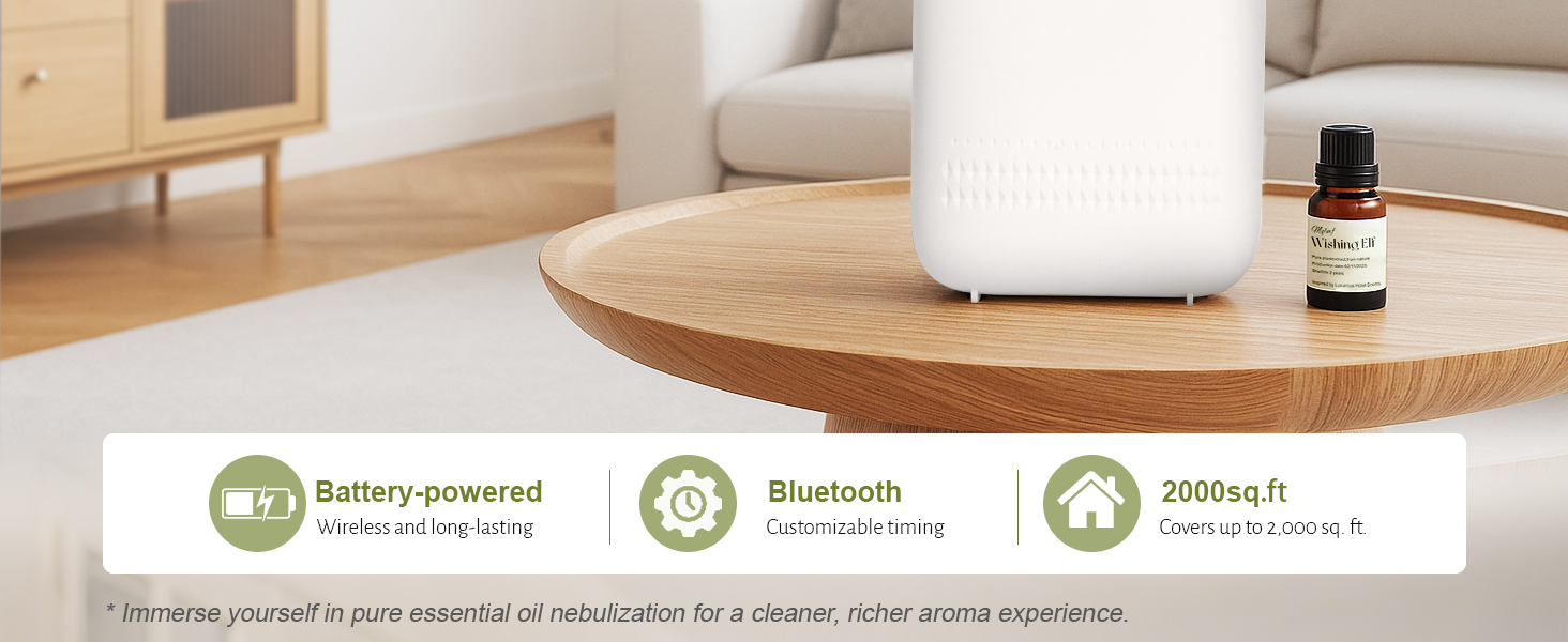 Waterless aroma diffuser