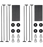 Fan Mounting Kit, Radiator Fan Zip Ties Clips Mounting Kit, Electric Mount Hold Down for Cooling ...
