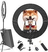 18 INCH ring light black