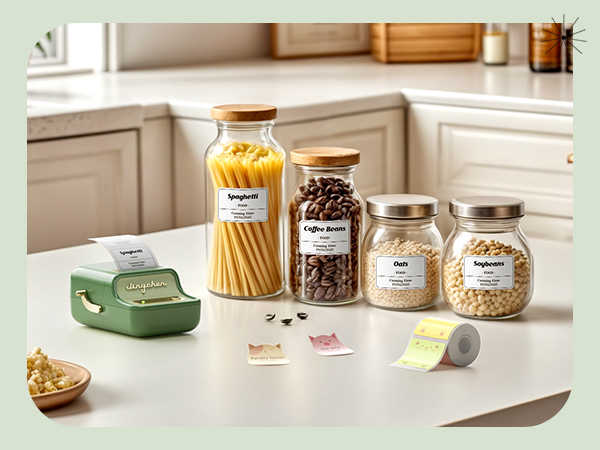 you can print Supermarket product labels, product names, certificates, warning slogans with b21pro