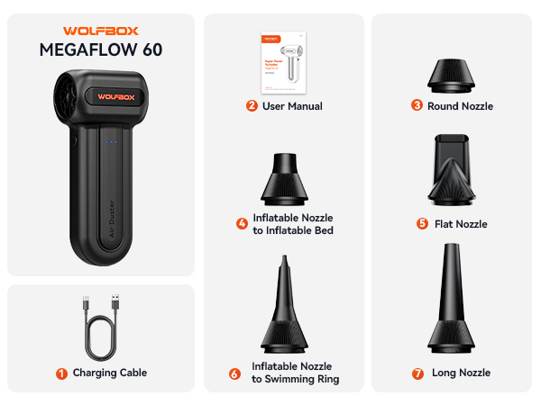 MF60 Electric Air Duster