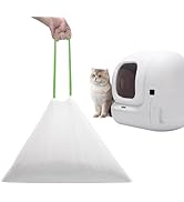 PETOCAT Cat Litter Bags Compatible with Self-Cleaning Litter Boxes, 67 Count Waste Drawer Bags Le...