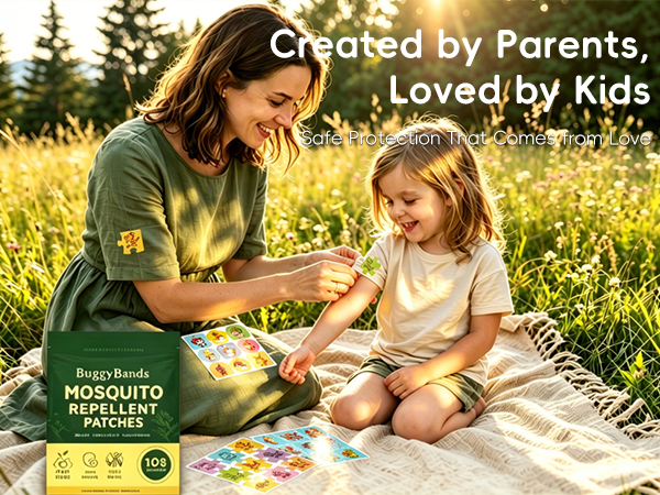 bug repellent stickers