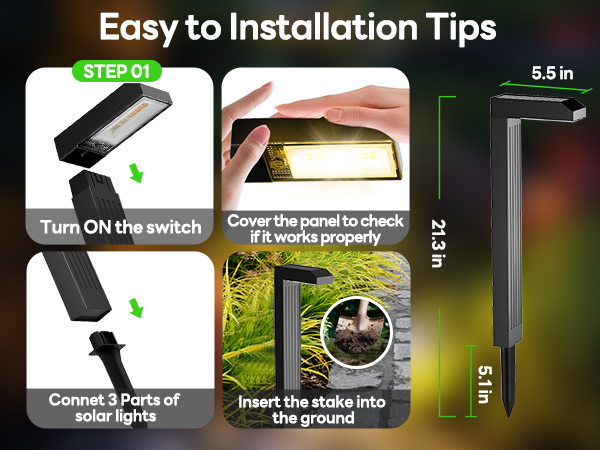 solar lights ourdoor