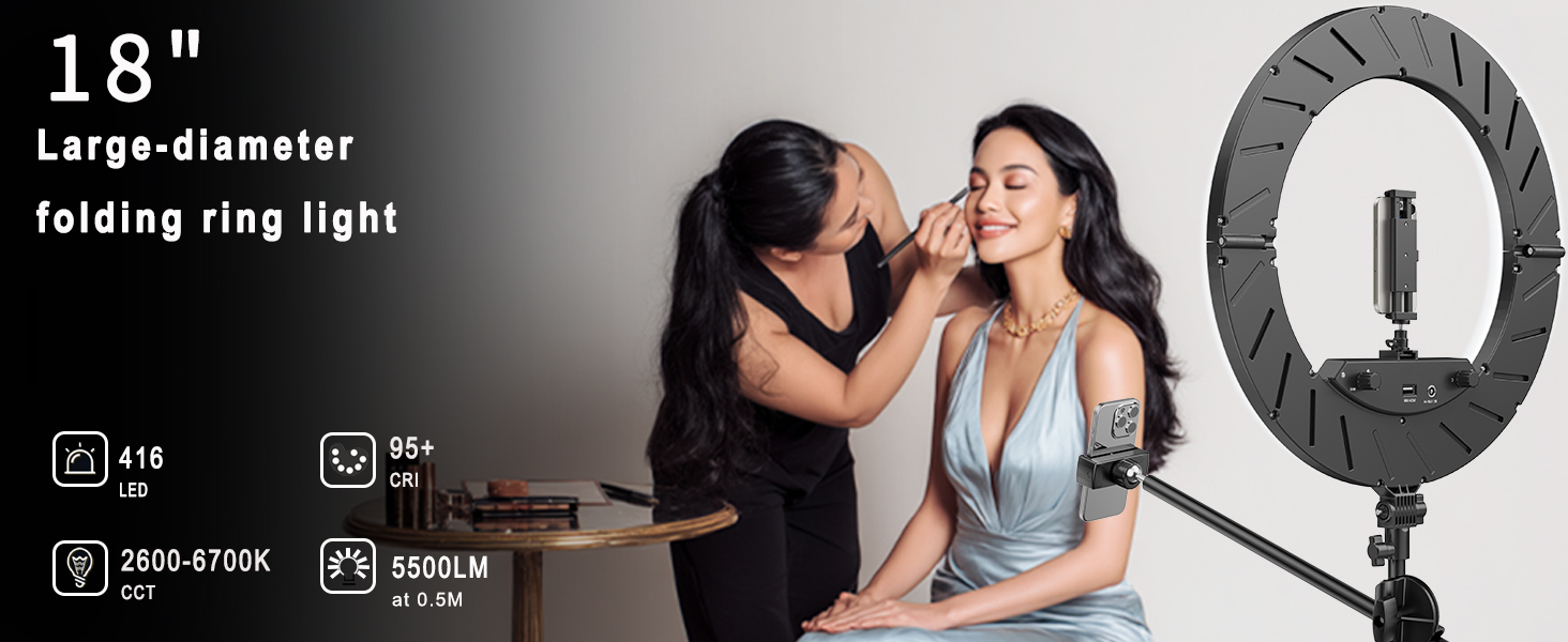 Bzyltrux 18 in ring light