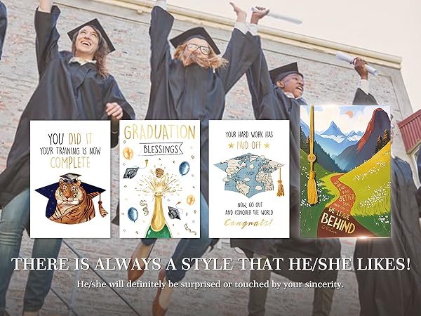 graduate from university High school graduation Graduation Cards