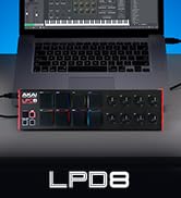 Akai Professional USB MIDI Controller with 8 Responsive MPC Drum Pads for Mac and PC, 8 Assignabl...