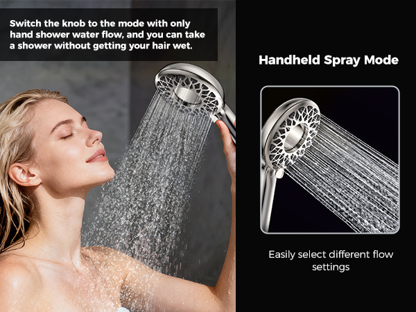 hand held shower head