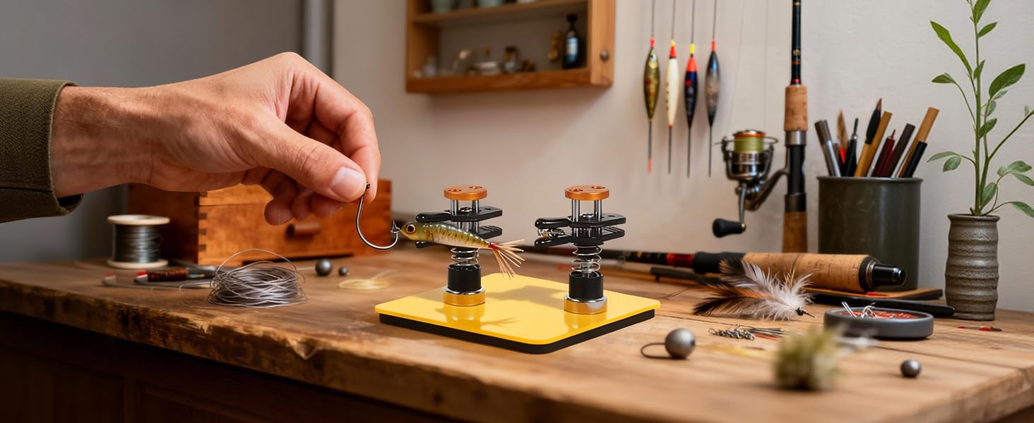 clamps holder for fish bait coloring