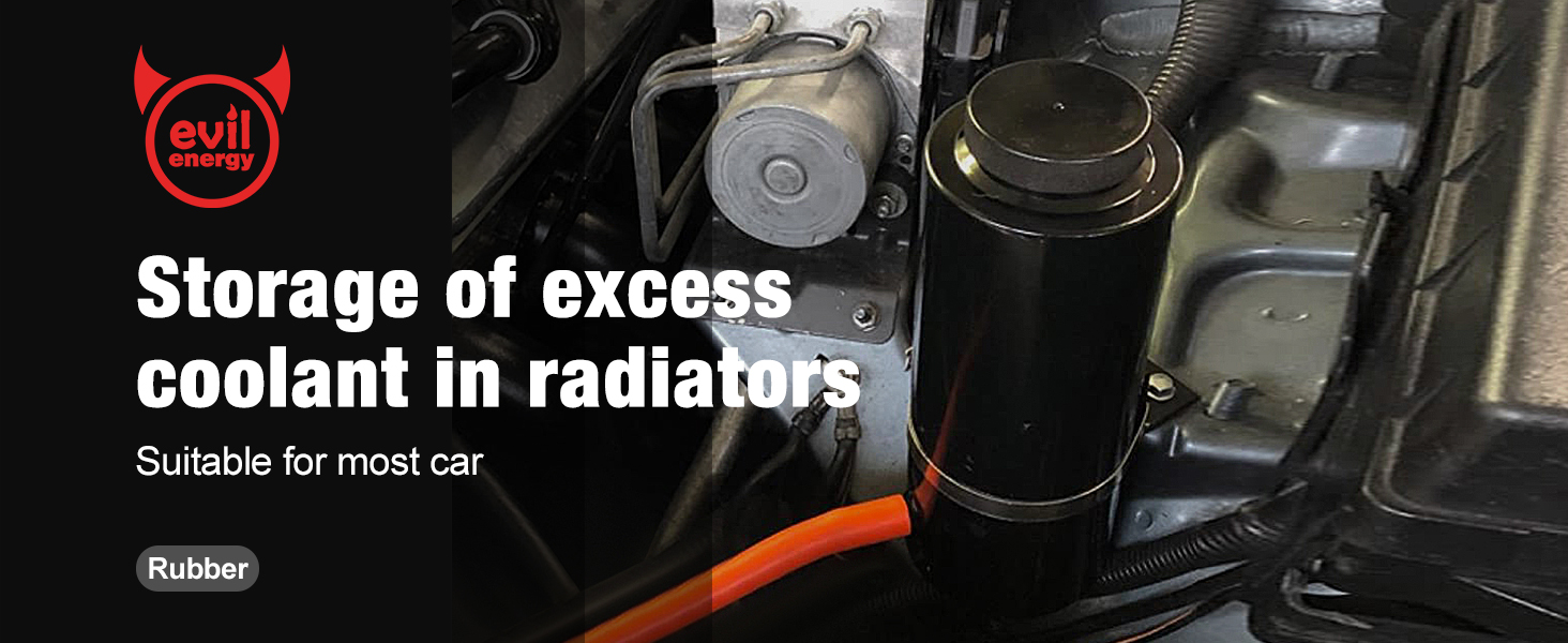 Storage of excess coolant in radiators