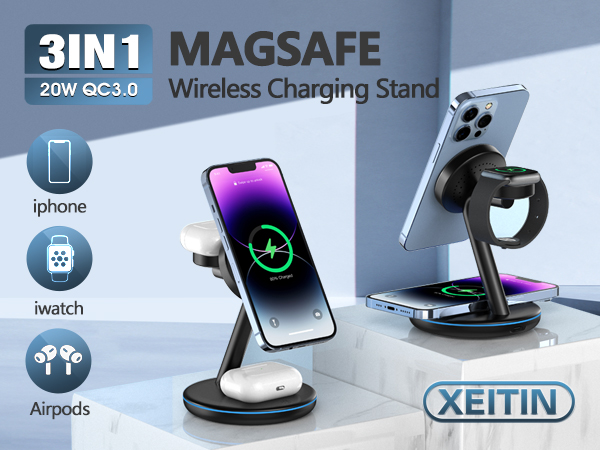 3 in 1 Charging Station for Apple Devices