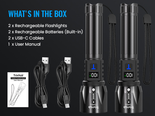 rechargeable flashlight