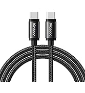 mcdodo USB C Charger Cable, 240W PD 3.1 Type C Fast Charging Cable (2M Black)