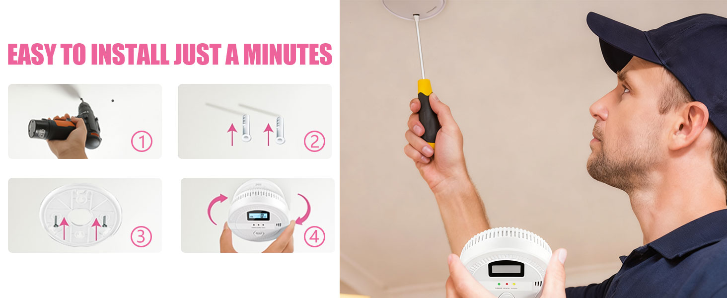 Smoke Carbon Monoxide Detectors