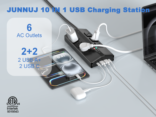 Heavy Duty Surge Protector Power Strip