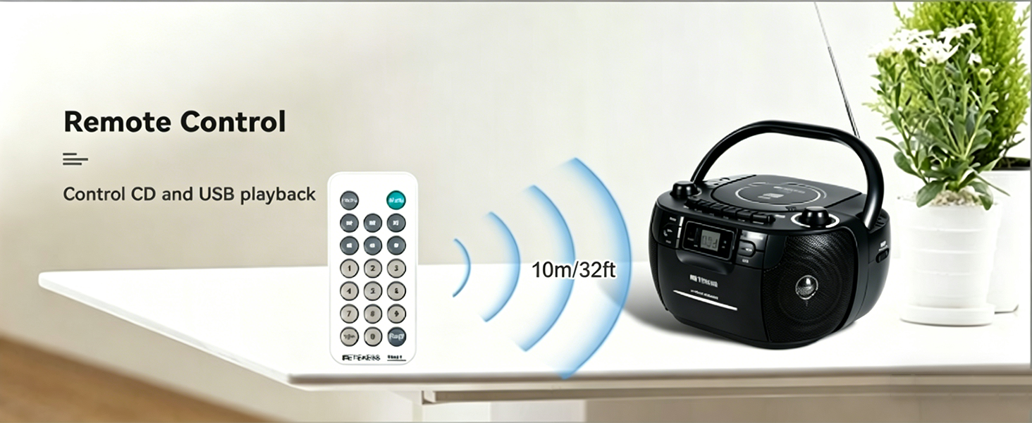 radio with remote control