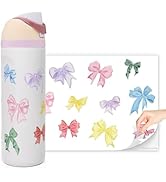 Kaitiaki Pastel Bow UV Transfer Sticker for Owala 24oz,Inspired by Urban Outfitters x Owala Colla...