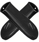 Cbiumpro 2-Pack Cast Iron Handle Cover, Silicone Heat Resistant Hot Cast Iron Skillet Pan Handle ...