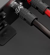 GEARIT Banana Plug for Speaker Wire (6 Pairs, 12 Pieces), Pin Plug Closed Screw Type, 24K Gold P...