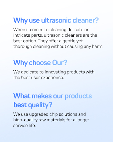 One-Touch Instant Clean Ultrasonic Jewelry Cleaner