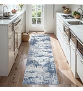 Runner Rug 2'6''x8' Washable Runner Rug: Machine Washable Kitchen Runner Rug with Anti-Slip Backi...