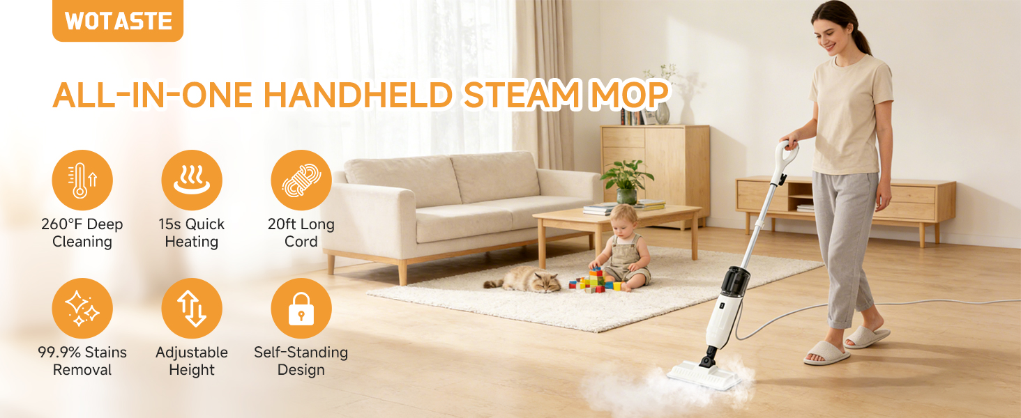 steam mop cleaning