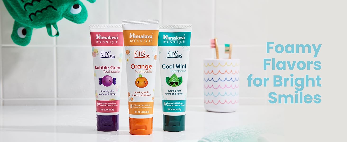 kids toothpaste