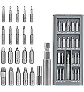 JXTZ Screw Extractor Kit, 22 PCS Bolt Extractor Set, Precision Screwdriver Set, Stripped Screw Ex...