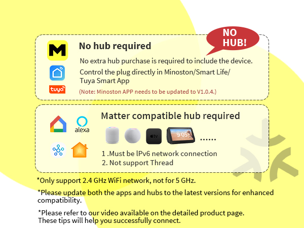 matter smart plug wifi plugs